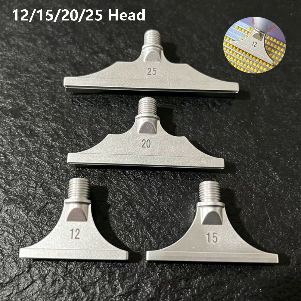 Embroidery Embellishments - 新しい12/15/20/25ヘッドダイヤモンドペインティング用大型ロングペン先、薄型多機能ネジ式ペン先刺繍ネイルアートツール